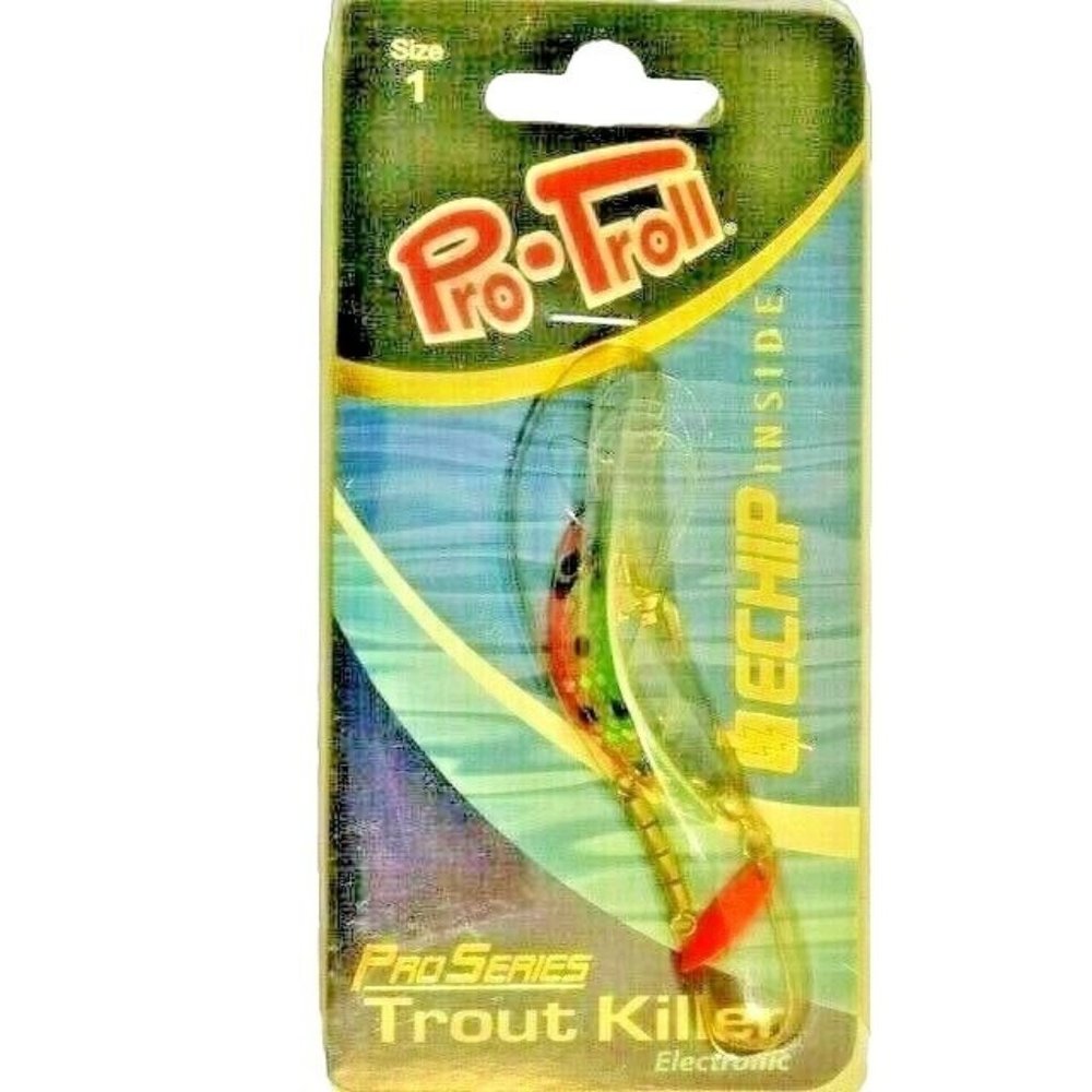 Pro-Series Trout Killer Size 1.0 Holo-Melon Electronic Fishing Lure E-Chip NIP